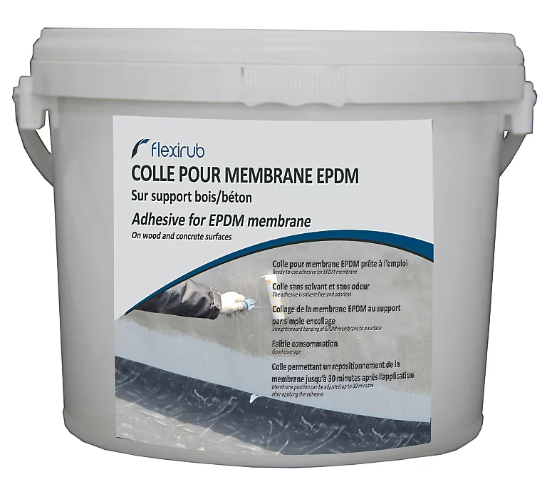 Castorama Colle Pour Membrane EPDM Sur Support Bois Et Bêton Flexirub 8L 2 Castorama Colle Pour Membrane EPDM Sur Support Bois Et Bêton Flexirub 8L