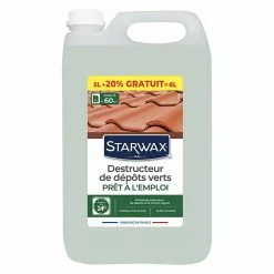 Castorama Destructeur De Dépôts Verts Prêt à L'emploi Starwax 5L + 1L Gratuit