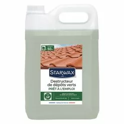 Castorama Destructeur De Dépôts Verts Toitures, Murs Et Sols PAE Starwax 5L