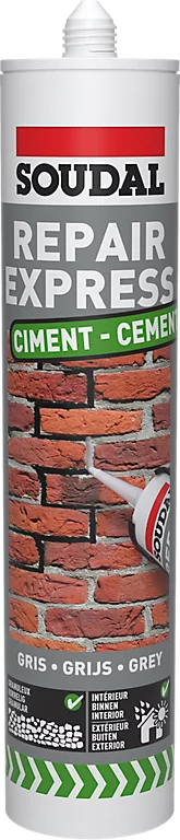 Castorama Enduit De Rebouchage Béton Et Ciment Soudal Repair Express Ciment Gris 290 Ml