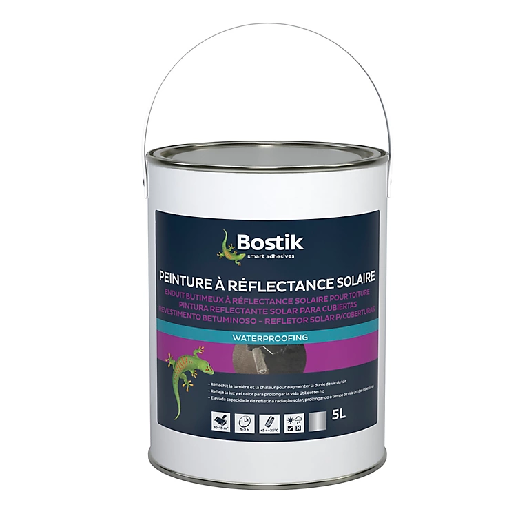 Castorama Etanchéité Bostik Peinture à Réflectance Solaire à Base De Bitume Et Aluminium 5L 3 Castorama Etanchéité Bostik Peinture à Réflectance Solaire à Base De Bitume Et Aluminium 5L