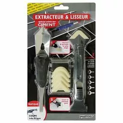 Castorama Extracteur Et Lisseur De Joint Smartool Sur Ciment