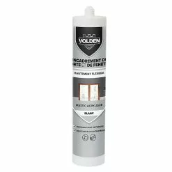 Castorama Mastic Acrylique Porte Et Fenêtre Volden Blanc 280ml