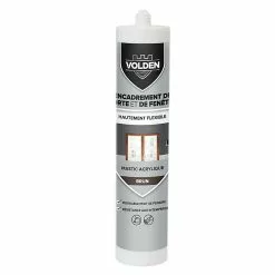 Castorama Mastic Acrylique Porte Et Fenêtre Volden Marron 280ml