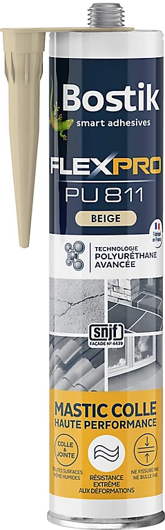 Castorama Mastic Colle Bostik Flexpro PU 811 Beige 300ml