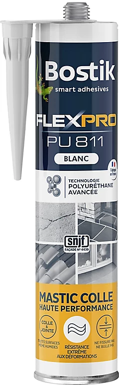 Castorama Mastic Colle Bostik Flexpro PU 811 Blanc 300ml