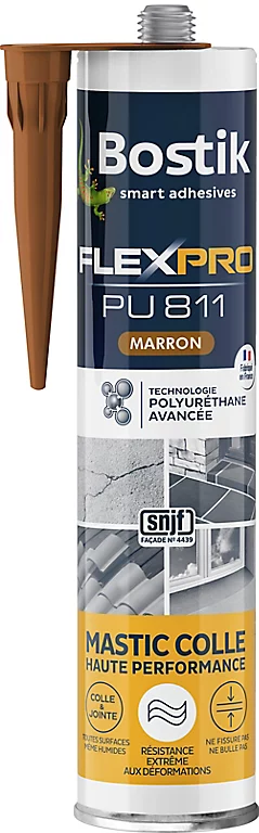 Castorama Mastic Colle Bostik Flexpro PU 811 Marron 300ml