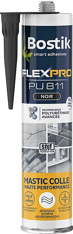 Castorama Mastic Colle Bostik Flexpro PU 811 Noir 300ml