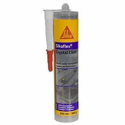 Castorama Mastic Colle Multi-usages Transparent Sika Sikaflex Crystal Clear 300 Gr