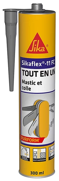 Castorama Mastic Colle Sikaflex 11FC, Gris