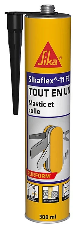 Castorama Mastic Colle Sikaflex 11FC, Noir