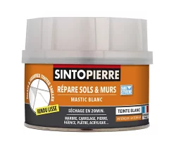 Castorama Mastic Polyester Sintopierre Blanc 170 Ml