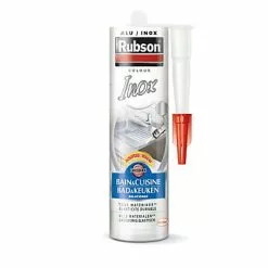 Castorama Mastic Rubson Bain&Cuisine Inox Cartouche 280ml