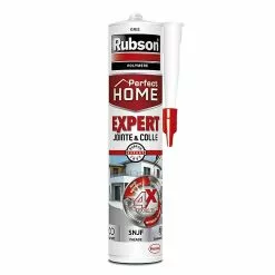 Castorama Mastic Rubson Perfect Home Expert Jointe & Colle Gris Cartouche 280ml