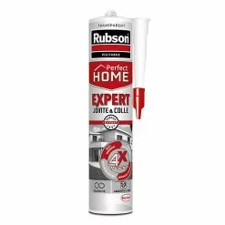 Castorama Mastic Rubson Perfect Home Expert Jointe & Colle Transparent Cartouche 280ml