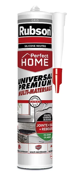 Castorama Mastic Rubson Perfect Home Universal Premium Gris Cartouche 280ml