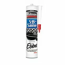 Castorama Mastic Rubson Sanitaire Salle De Bains Saine Ebène Cartouche 280ml