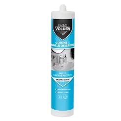 Castorama Mastic Silicone Acétoxy Cuisine Et Salle De Bain Volden Transparent 280ml