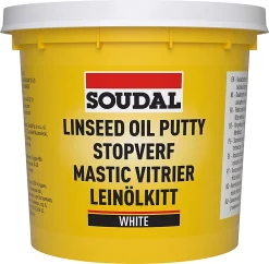 Castorama Mastic Vitrier Soudal Blanc 1kg