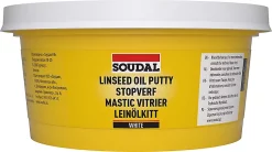 Castorama Mastic Vitrier Soudal Blanc 500g