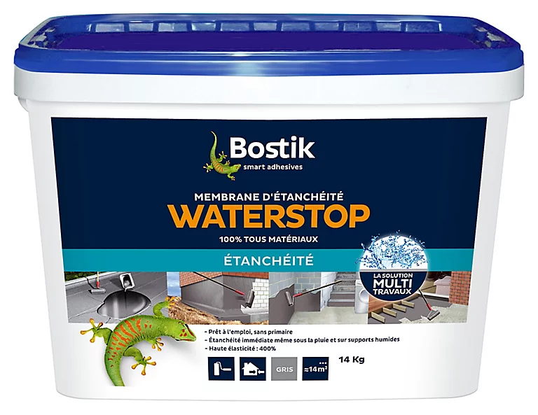 Castorama Membrane D'étanchéité Bostik - Direct Sans Primaire Gris 14 Kg 3 Castorama Membrane D'étanchéité Bostik - Direct Sans Primaire Gris 14 Kg