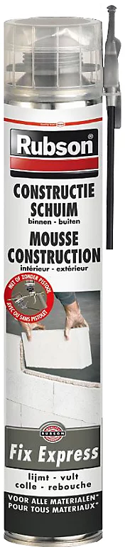 Castorama Mousse Expansive Rubson Fix Express Construction Aérosol 750ml