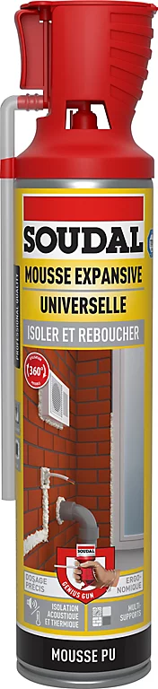 Castorama Mousse Expansive Soudal Isoler Et Reboucher 360 500ml