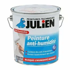 Castorama Peinture Anti Humidité Julien Blanc Satiné 2,5L
