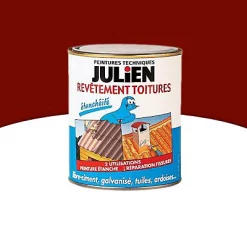 Castorama Peinture Revêtement D'étanchéité Toitures Fortement élastique Julien Mat Rouge Brique 2,5L