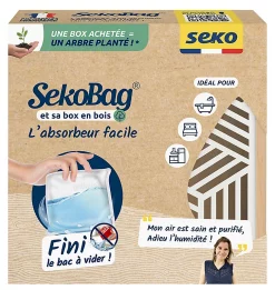 Castorama Seko Box En Bois Flinga + 1 Sachet Absorbeur 150g