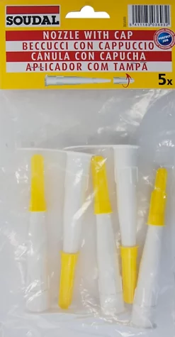 Castorama Set 5 Canules Avec Bouchons