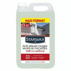 Castorama Traitement Anti-algues Rouges 5+1 L