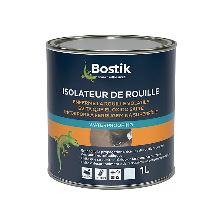 Castorama Traitement Bostik Anti-Rouille De Surface 1L 3 Castorama Traitement Bostik Anti-Rouille De Surface 1L